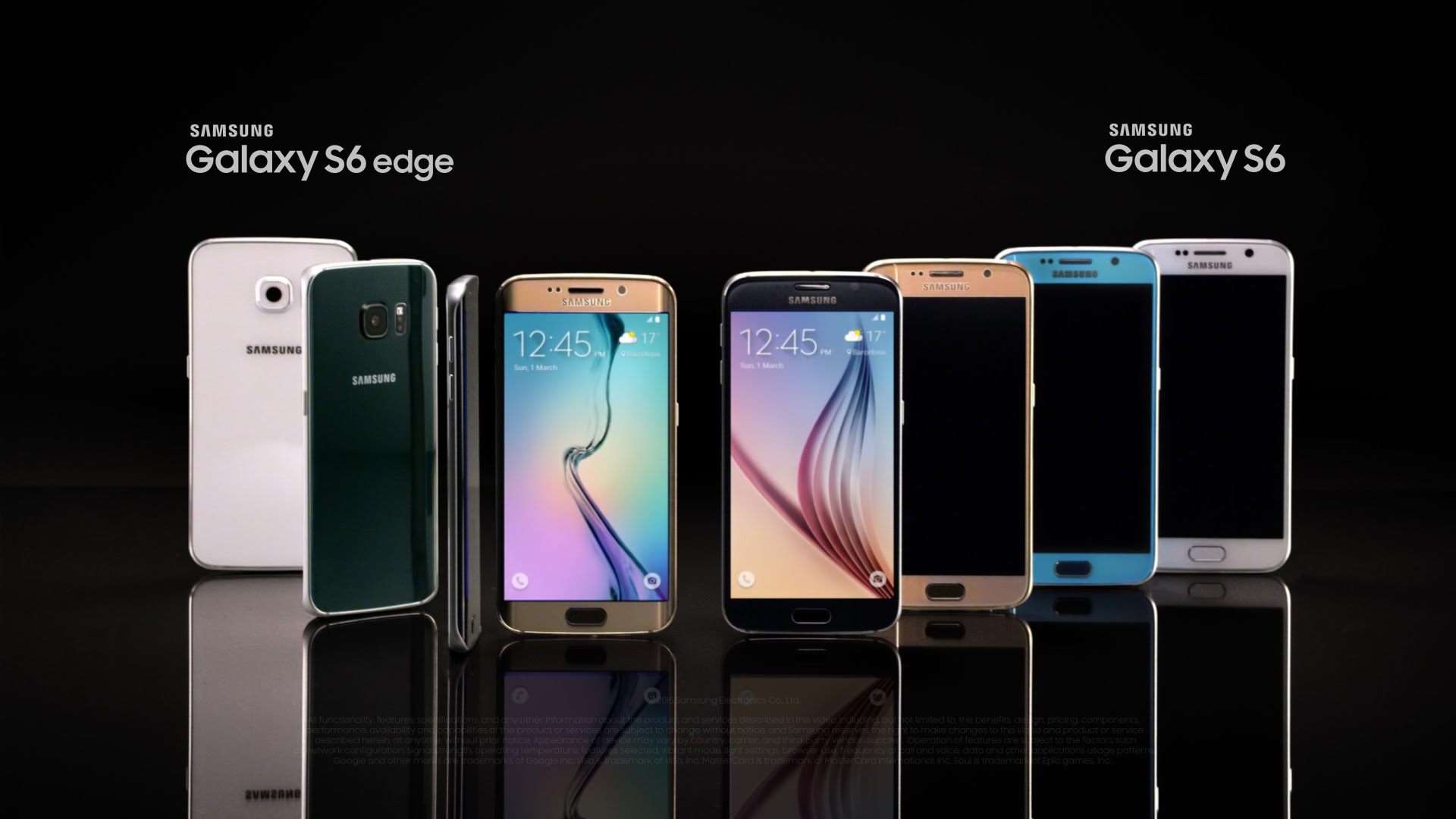 سامسونج تكشف رسمياً عن هاتفي Galaxy S6 و Galaxy S6 Edge