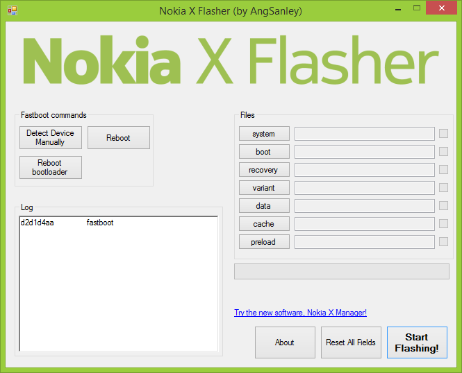 Nokia X Flasher برنامج تفليش اجهزة نوكيا android