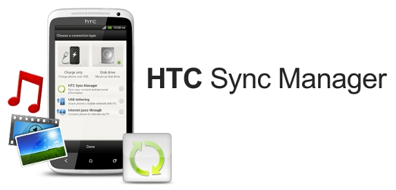 HTC Sync Manager  للتحكم بموبايلات إتش تي سي عن طريق الكمبيوتر