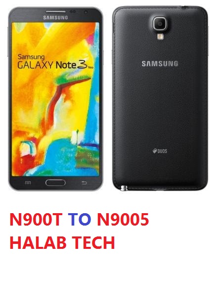 تحويل SM-N900T الى N9005