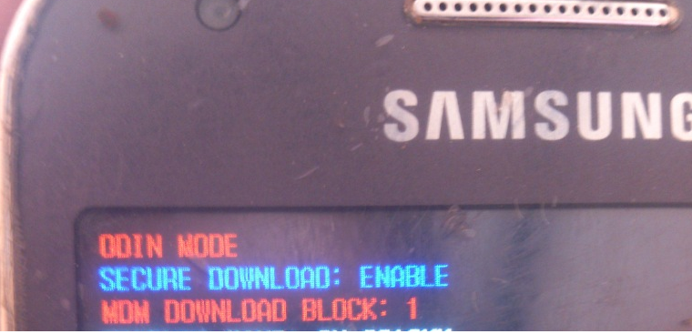 حل مشكلة MDM DOWNLOAD BLOCK:1 في جهاز SM-J100H