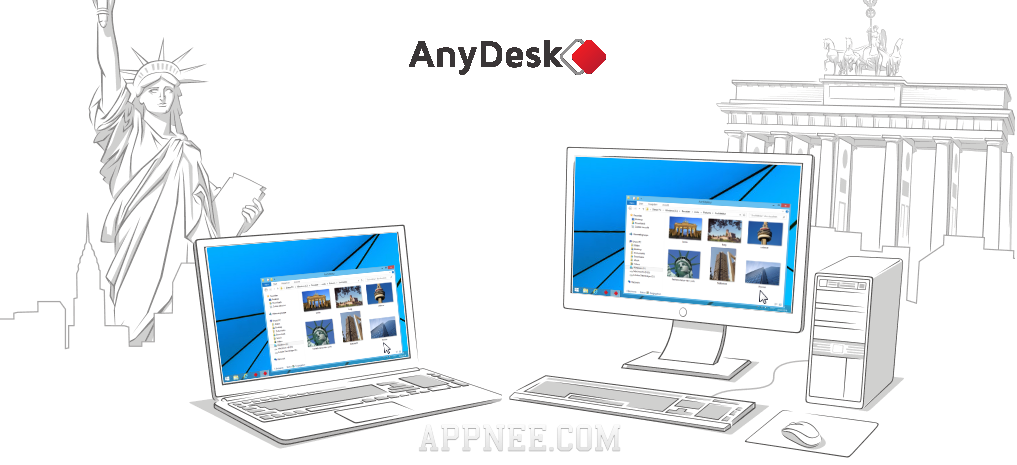 تحميل برنامج Anydesk لمشاركة سطح المكتب من كمبيوتر لأخر