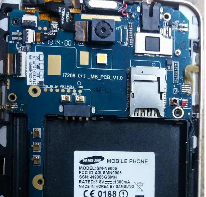 فلاشة N9006_MT6572 برقم البورد I7208.V1.0 board