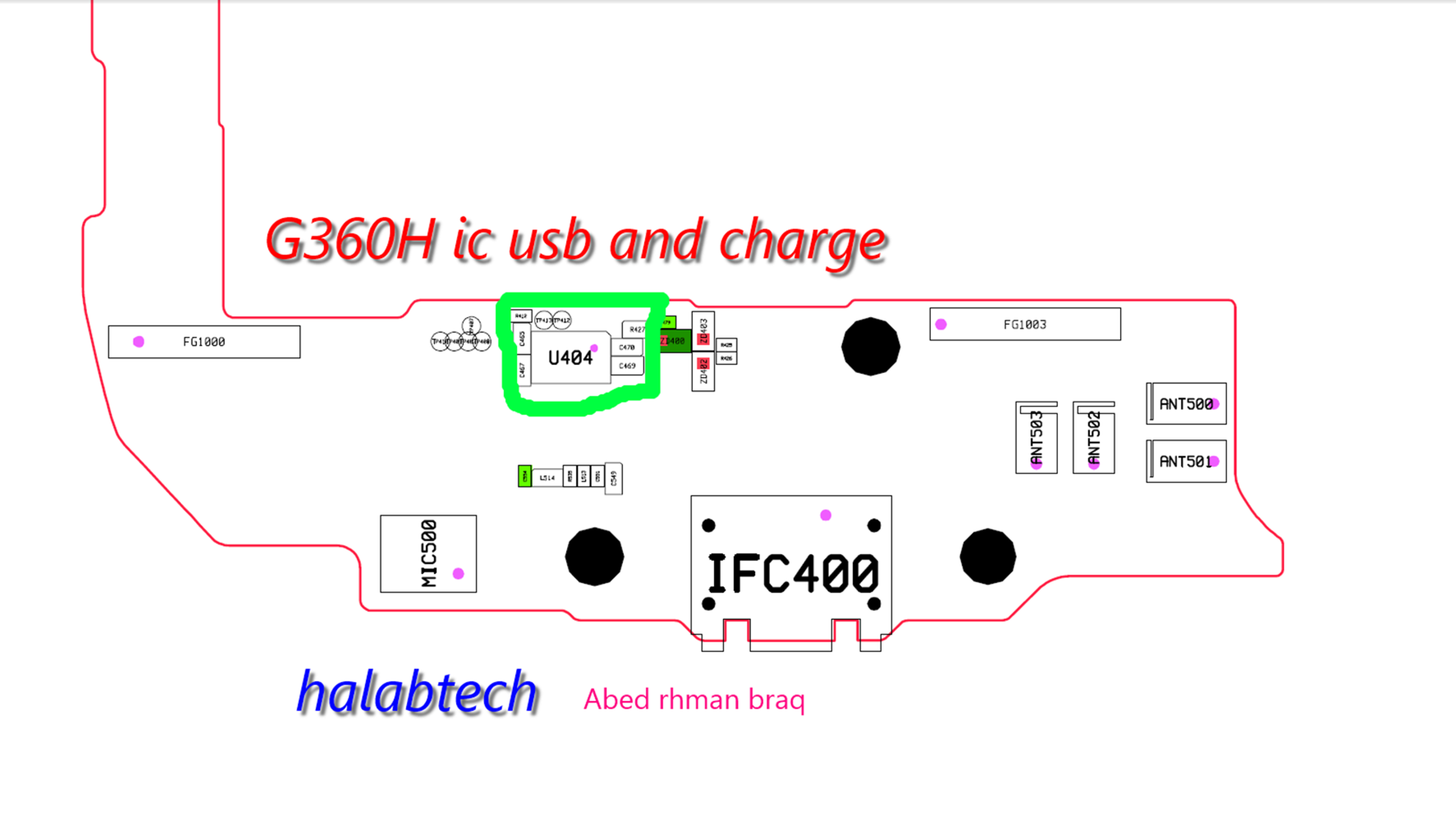 G360H ic usb and charge