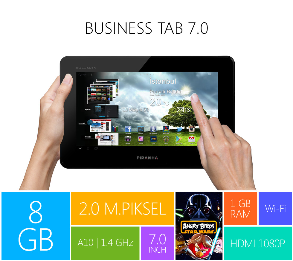 piranha tablet business tab 7 p412 rom