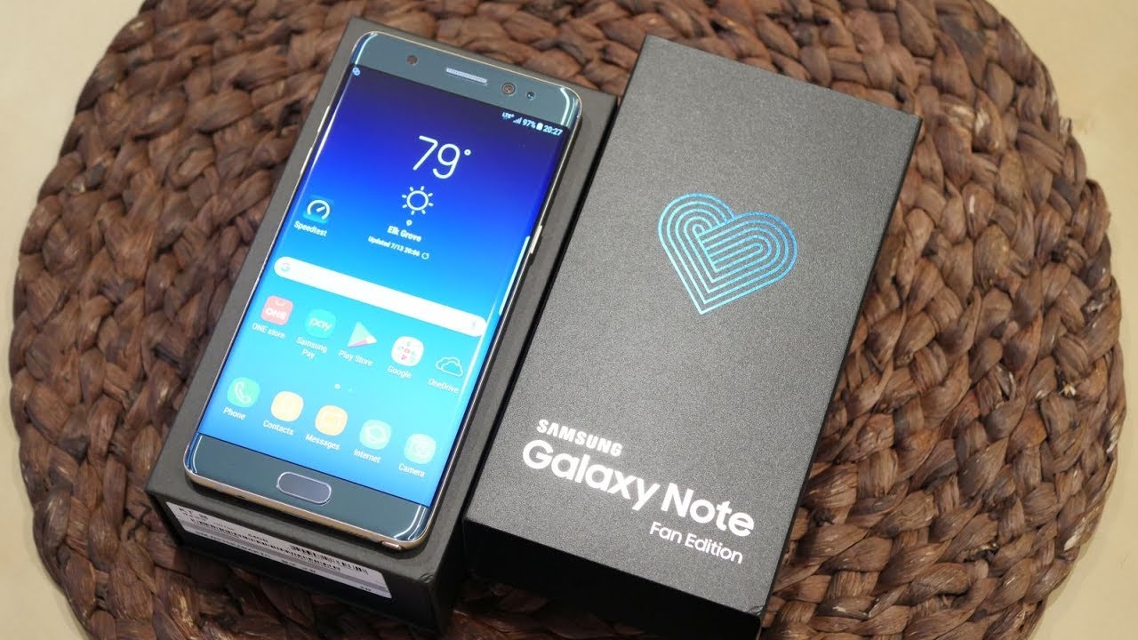 الروم الرسمي  اوريو N935F اصدار 8.0 حماية Samsung Galaxy Note Fan Edition U2 REV2