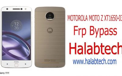 أزالة FRP لجهاز Motorola Moto Z XT1650-03 أصدار7.1.1 بدقيقتين فقط