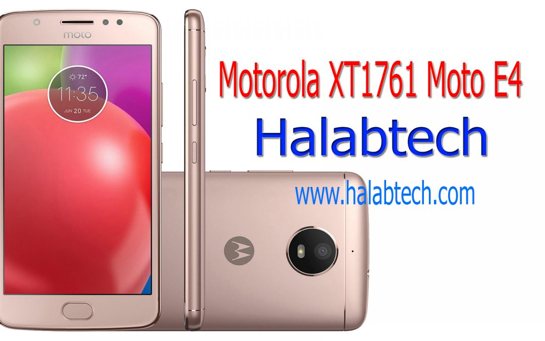 أحياء وطريقة تفليش Motorola XT1761 Moto E4