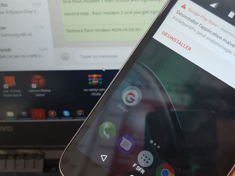 فك شيفرة (Unlock) لجهاز Motorola Moto G4 Play XT1601