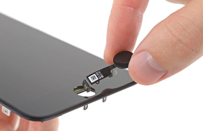المخطط الكامل وممانعات وفولتات كونكتر زر الهوم والبصمة للايفون 7 – 7 بلس     Full Layout, resistance, Home Button Connectors and Fingerprint for iPhone 7 – 7 Plus