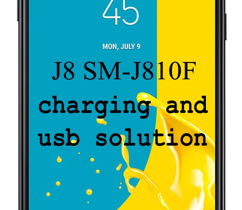 J8 SM-J810F charging and usb solution