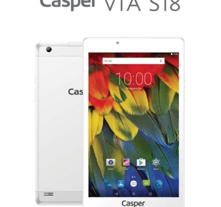 Casper VIA S18 official firmware////فلاشة  Casper VIA S18