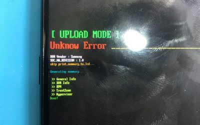 حل مشكلة upload mode unknow error لجهاز a920f