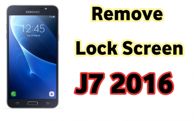 إزالة قفل الشاشة بدون فقدان البيانات REMOVE LOCK SCREEN J710FQ U1 6.0.1 Marshmallow FRP ON