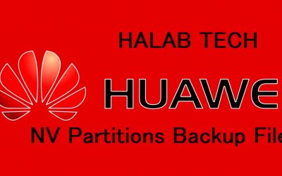 Huawei NEM-AL00 NV Partitions Backup File
