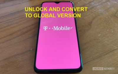 تحويل OneOlus 6T T-MOBILE الى النسخة العالمية مع جميع اللغات مع فتح الشبكة
