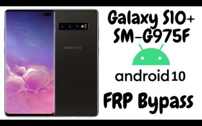 Reset Frp Samsung S10+ G975F U8 , Without Pc , Security Patch Level 2020-08-01