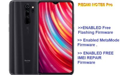 Redmi Note 8 Pro Enabled Free Flashing Repair IMEI Original Firmware