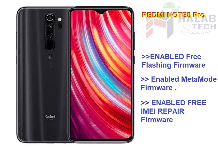 Redmi Note 8 Pro Enabled Free Flashing Repair IMEI Original Firmware