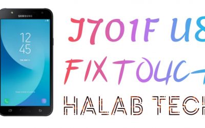 حل مشكلة توقف اللمس لهاتف Fix Touch Problem J701F U8 – J7 Core