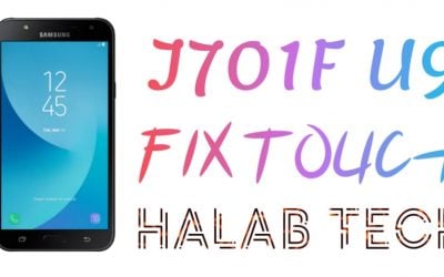 حل مشكلة توقف اللمس لهاتف Fix Touch Problem J701F U9 – J7 Core
