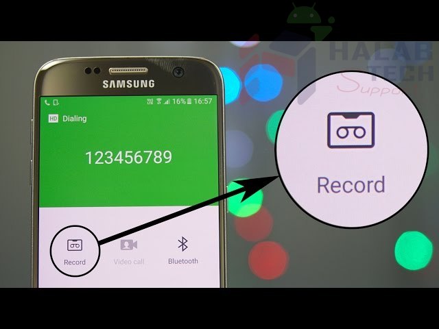 طريقة تفعيل مسجل المكالمات الاساسي لاجهزة سامسونغ enable call recording for samsung devices