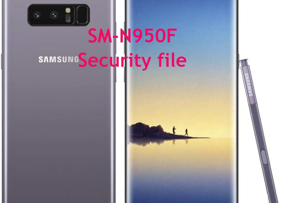 SM-N950F security file  N950FXXSDDTG5