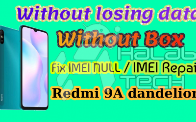  Redmi 9A dandelion FIX IMEI NULL