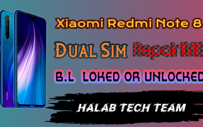 Redmi Note 8 Repair IMEI Original 2 Sim Dual /// اصلاح ايمي الاساسي خطين Redmi Note 8