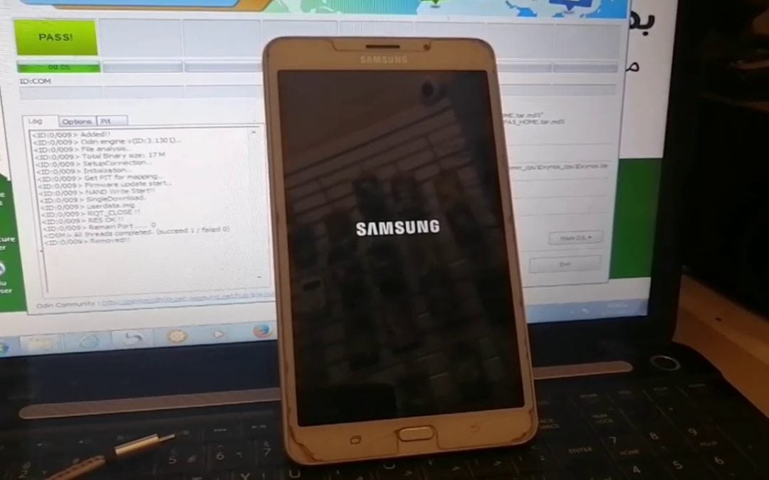 إزالة حساب غوغل لتاب Samsung Galaxy Tab A6 SM-T285
