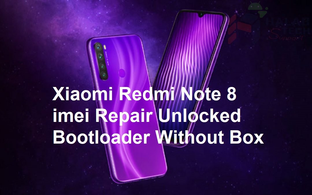 Xiaomi Redmi Note 8 Repair IMEI Original Unlocked Bootloader Without Box Video