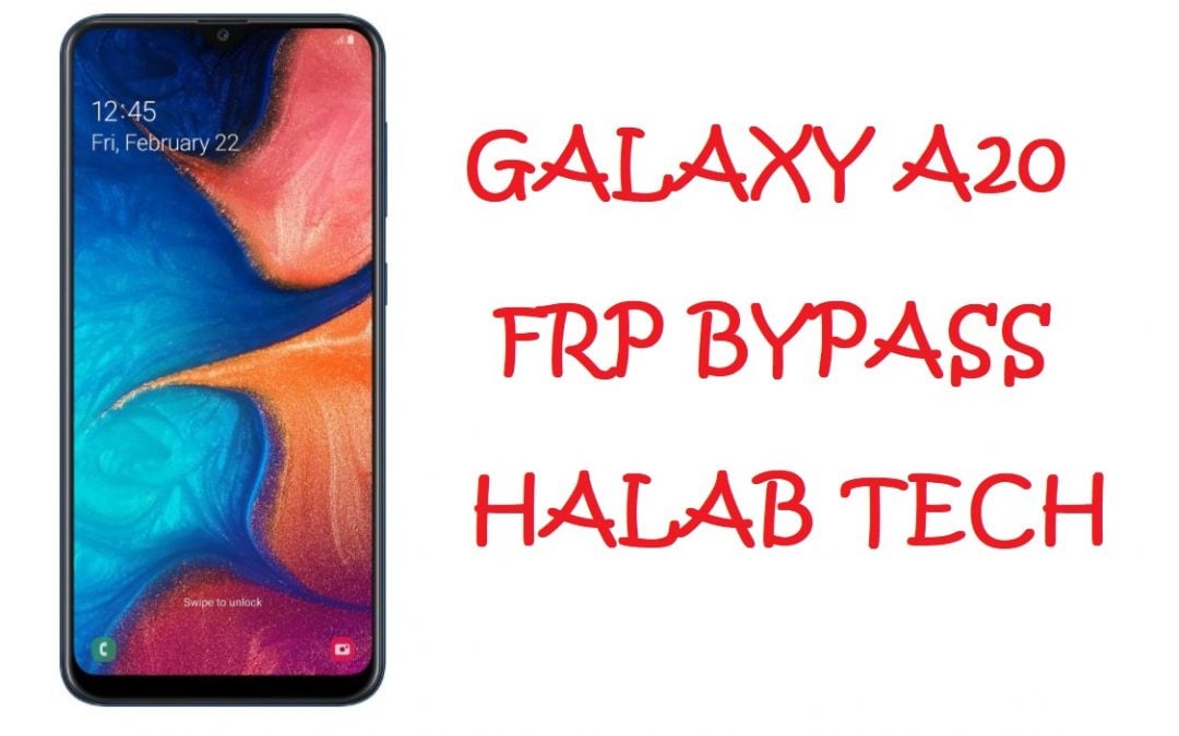 Galaxy A20 SM-A205U Reset Frp Without Test Point