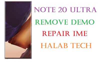 حذف ديمو وإصلاح ايمي Remove Demo and Repair IMEI Original N985F U1