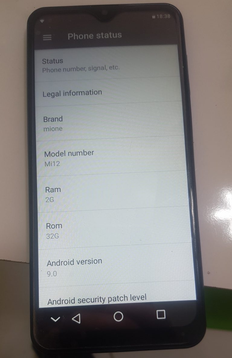 Mione MI12 REPAIR