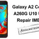 اصلاح ايمي لهاتف Galaxy A2 Core جماية U10