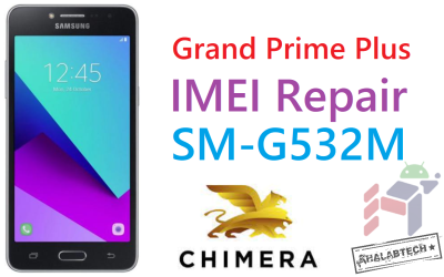 اصلاح ايمي الاساسي لهاتف G532M Repair IMEI Original بأستخدام شميرا