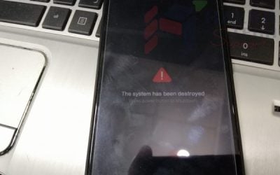 حل مشكلة the system has been destroyed للهاتف Redmi 9T بدون كريدت