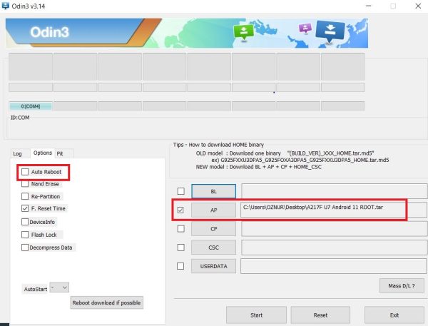 اصلاح ايمي الاساسي لهاتف A260G U10 Repair IMEI Original