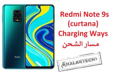 مسار الشحن لهاتف Redmi Note 9s curtana Charging Ways