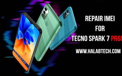 اصلاح ايمي الاصلي لهاتف Repair IMEI Original Tecno Spark 7 PR651 بدون بوكسات