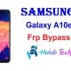 Reset Frp For Samsung Galaxy A10e (SM-A102W) With Chimera Tool EUB Mode