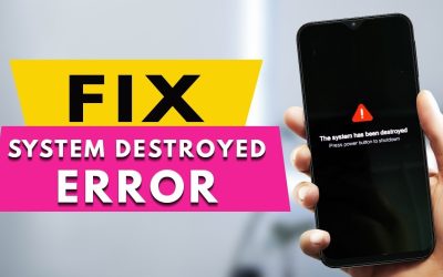 Redmi 9 the system has been destroyed