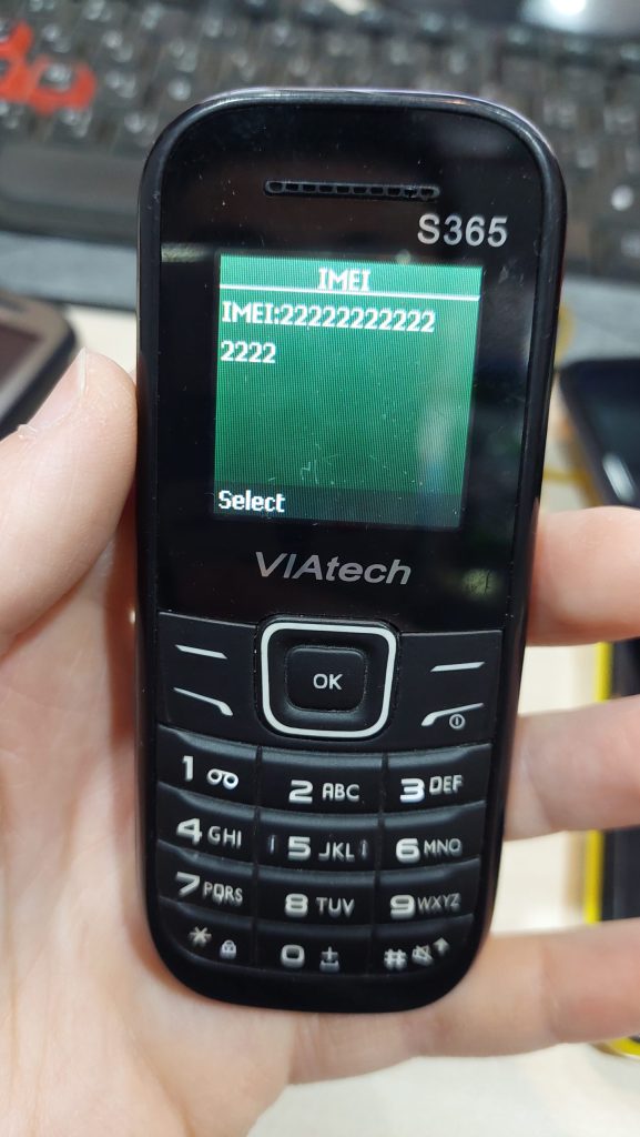 IMEI Original repair VIAtech S365
