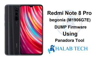 Redmi Note 8 Pro begonia (M1906G7E) Global MIUI 10.4.2 DUMP Firmware Using Panadora Tool