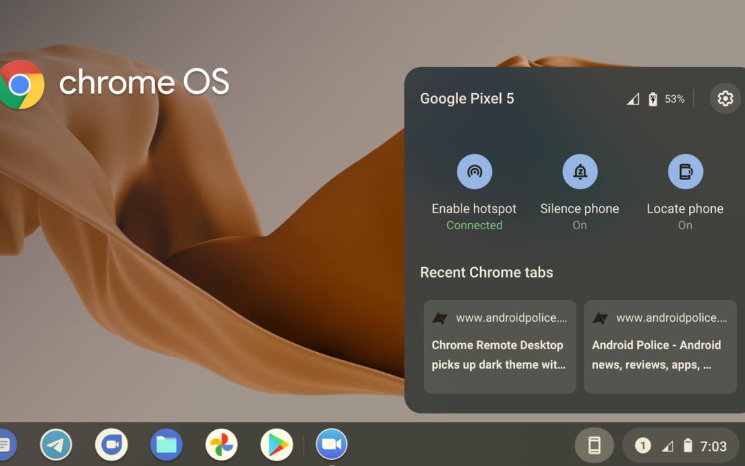 ما هو Chrome OS Phone Hub وكيف تستخدمه؟