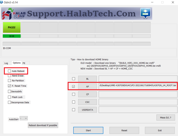 A307GN U4 Android 11 ROOT