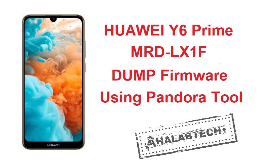 Y6 Prime MRD-LX1F EMUI 9.1.0 385 C185 DUMP Firmware Using Pandora Tool