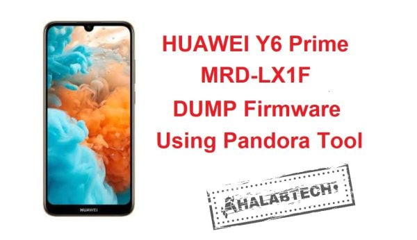 Y6 Prime MRD-LX1F EMUI 9.1.0 385 C185 DUMP Firmware Using Pandora Tool