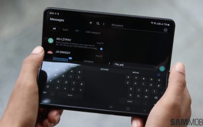 يتم طرح ميزة لوحة المفاتيح المنقسمة في Gboard على نطاق واسع إلى الأجهزة القابلة للطي من Samsung ، ولكنها لا تزال في مرحلة تجريبية