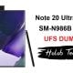 N986B U4 UFS Dump